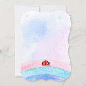 Verjaardag Dinosaur race auto jongen rood racen ki Kaart (Achterkant)