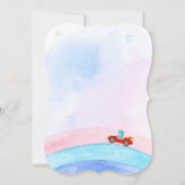 Verjaardag Dinosaur race auto jongen rood racen ki Kaart (Achterkant)