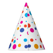 Verjaardag Dinosaur race auto jongen rood racing k Feesthoedjes (Achterkant)