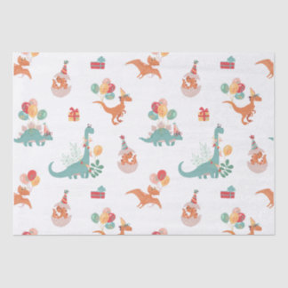 Verjaardag Dinosaurus! Tissuepapier