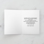 Verjaardag, dochter, strand, heuvels, vogels, ocea kaart (Binnen)