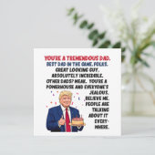 Verjaardag Donald Trump Kaart (Staand voorkant)