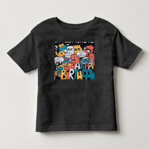 Verjaardag Doodle Peuter T-Shirt