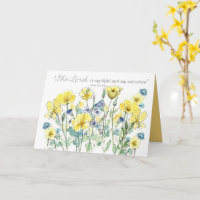 Verjaardag Doop Psalmen Schriftuur Wilde Bloemen