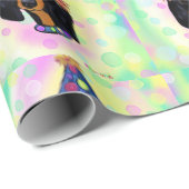 Verjaardag Doxie Cadeaupapier (Rol Hoek)