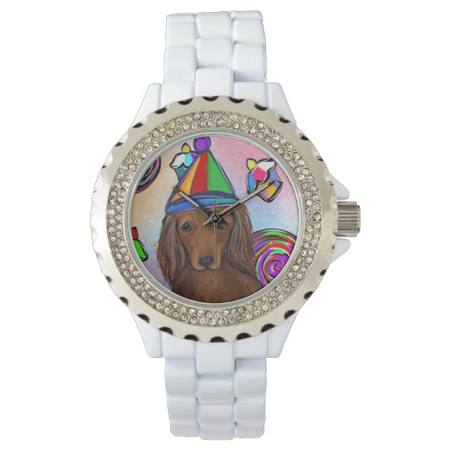 VERJAARDAG DOXIES HORLOGE (Voorkant)