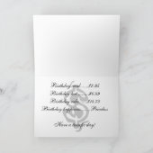 Verjaardag economie onbetaalbaar kaart (Binnen)