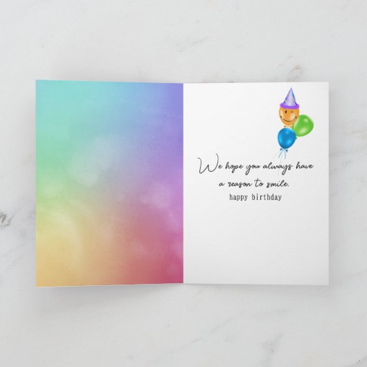 Verjaardag eenden lopen in de regen kaart (Binnen)