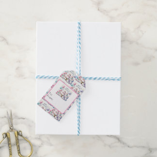 Verjaardag Eenhoorn Thema Cadeaulabel