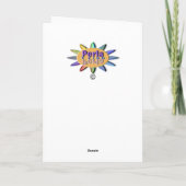 Verjaardag (eigen naam toevoegen) kaart (Achterkant)