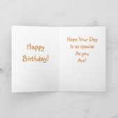 Verjaardag elektrische gitaar Kaart (Binnen)