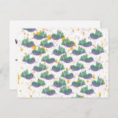 Verjaardag Elke Gelegenheid Waterverf Kolibrie Briefkaart (Voorkant / Achterkant)