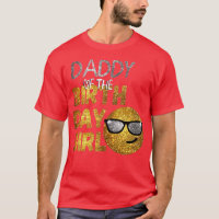 Verjaardag Emoticon Shirt Papa van de GEBOORTEDAG 