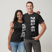 Verjaardag en Vintage 2014 T-shirt (Unisex)