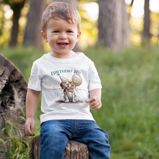 Verjaardag Eregast Beagle Hond Ballon Aangepast