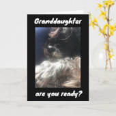 VERJAARDAG EVER VOOR ***KLEINDOCHTER*** KAART (Gele Bloem)