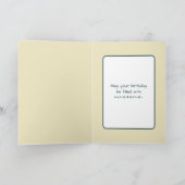 Verjaardag Fairy Girl Casting een spreuk op een zo Kaart (Binnen)