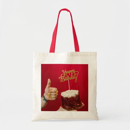 Verjaardag, Feest, Feest, Feest, Gelukkig Tote Bag (Voorkant)