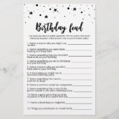 Verjaardag Feud spel met antwoorden (Voorkant)