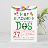 VERJAARDAG FIESTA - DOS draaien! Kaart (Staand voorkant)