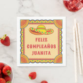 Verjaardag Fiesta | Feliz Cumpleanos servetten (Insitu)