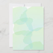 Verjaardag Fiesta Mexicaanse stijl groen Kaart (Achterkant)