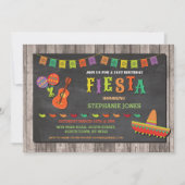 Verjaardag Fiesta Mexico Mexican Pet Party Nodig u Kaart (Voorkant)