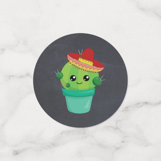 Verjaardag Fiesta Zuidwest Thema Confetti (Kleine voorkant)