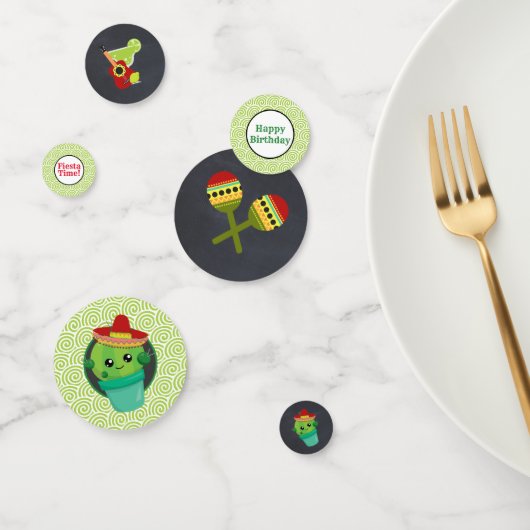 Verjaardag Fiesta Zuidwest Thema Confetti (Groep)