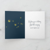 Verjaardag Firefly Jar Kaart (Binnen)