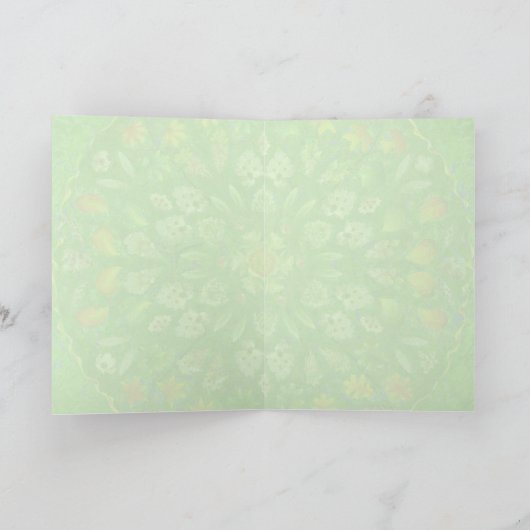 Verjaardag Forest Dance Kaart (Binnen)