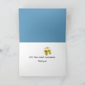 Verjaardag Forest Gnome op vijf uur tijd Kaart (Binnen)