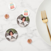  verjaardag Foto Confetti (Groep)