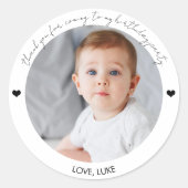 Verjaardag Foto Stickers Aangepaste Verjaardag Lab (Voorkant)