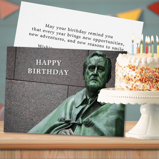 Verjaardag Franklin Roosevelt-herdenking