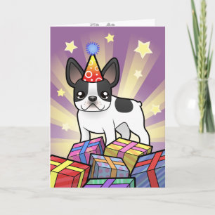 Verjaardag Franse Bulldog Kaart