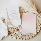 Verjaardag Franse Eiffeltoren Parijs Kaart