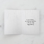 Verjaardag Franse Macaron Pastry Tiers Kaart (Binnen)