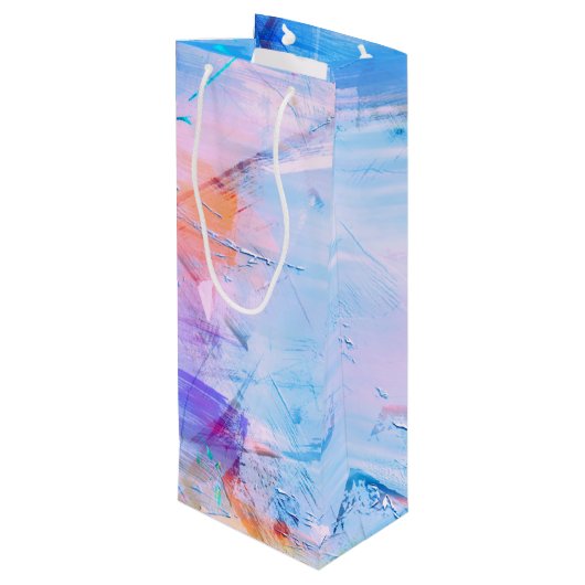 Verjaardag Fun Vissen Zodiac Wijn Cadeautas (Achterkant Gekanteld)