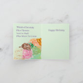 Verjaardag G-kaart : Zeventig Vijfde Feestdagen Kaart (Binnen)