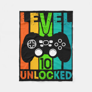 Verjaardag Gamer Jongen Of Gamer Meisje - Niveau 1 Fleece Deken