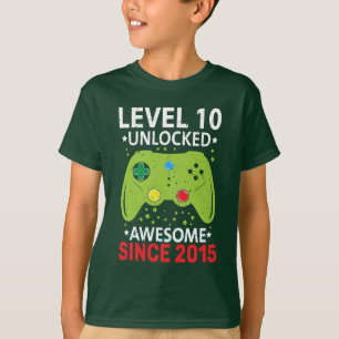 Verjaardag Gamer T-shirt, Kinder T-shirt, Game Lov T-shirt