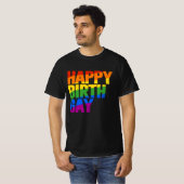 Verjaardag Gay T-shirt (Voorkant volledig)