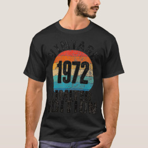 Verjaardag geboortejaar 1972 Verjaardag T-shirt