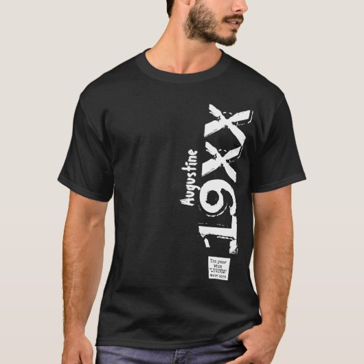 Verjaardag geboren elk jaar Legends  gestresst T-shirt (Voorkant)