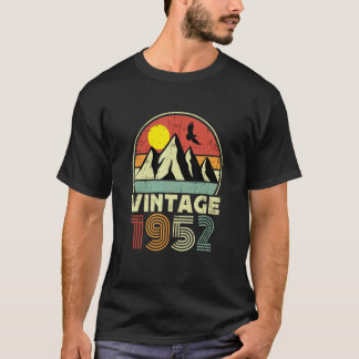 Verjaardag Geboren in 1952 Antiek T-shirt