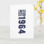 Verjaardag geboren in 1964 Limited Edition Kaart (Gele Bloem)