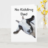 VERJAARDAG: GEEN KIDDING DAD KAART (Gele Bloem)