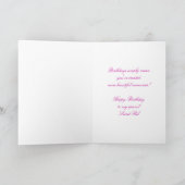 VERJAARDAG - GEHEIME VRIEND - GEHEUGEN KAART (Binnen)