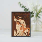 Verjaardag geluk gewijd aan hondenliefhebber briefkaart (Staand voorkant)